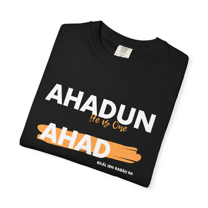 Ahadun Ahad T‑Shirt — Islamic Faith Statement Tee