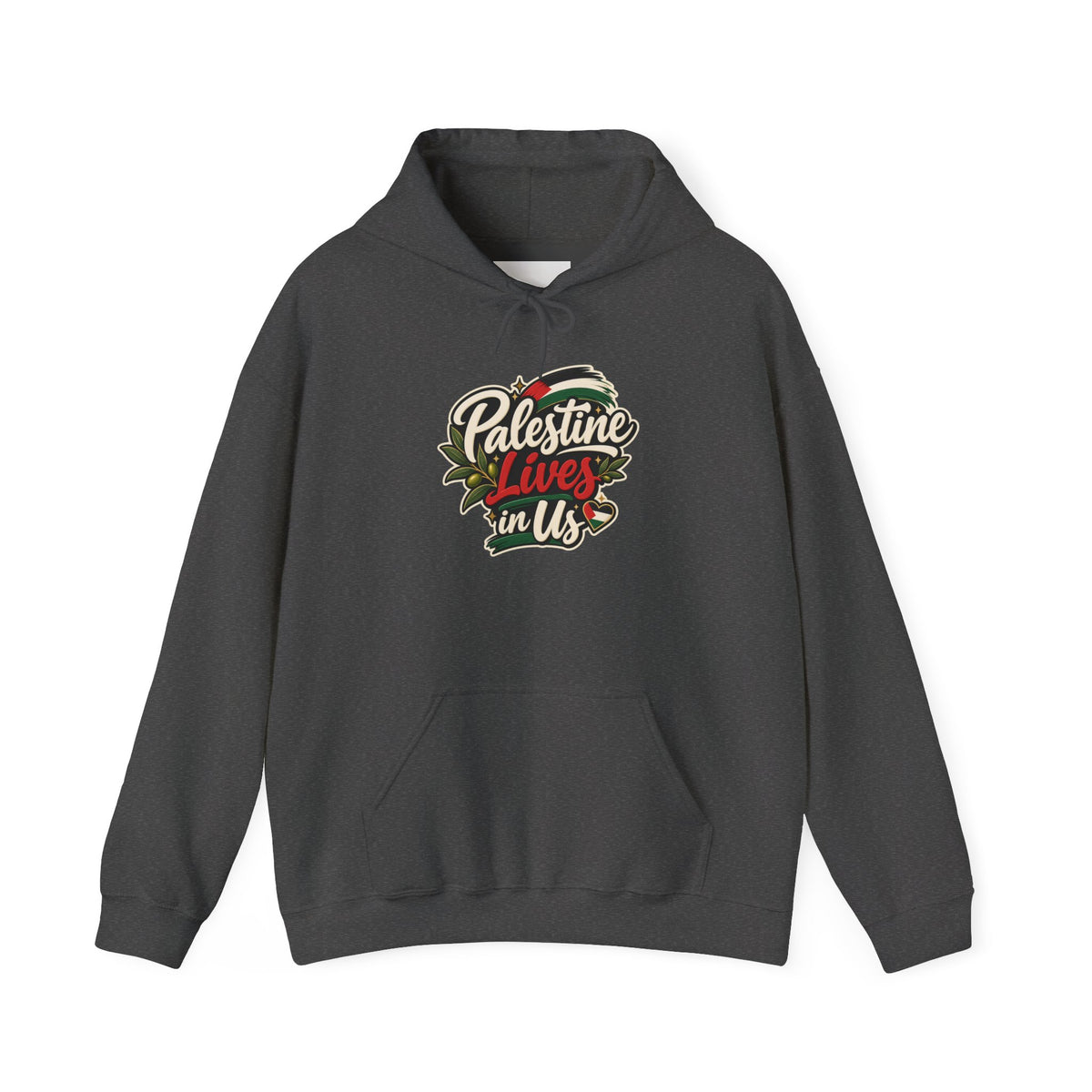 Hoodie — "Palestine Lives in Us" Graphic Hoodie