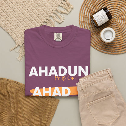 Ahadun Ahad T‑Shirt — Islamic Faith Statement Tee