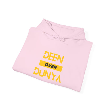 Deen Over Dunya Hoodie — Islam Over Worldly Life Pullover