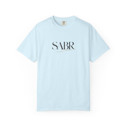 SABR Minimalist Script T-Shirt — Elegant Faith-Inspired Tee