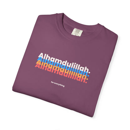 Alhamdulillah Repeat Script T-Shirt — Faith-Inspired Casual Tee
