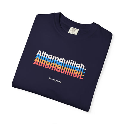 Alhamdulillah Repeat Script T-Shirt — Faith-Inspired Casual Tee