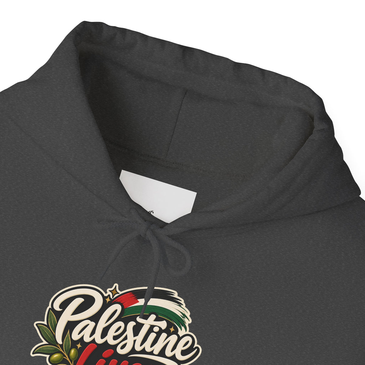 Hoodie — "Palestine Lives in Us" Graphic Hoodie