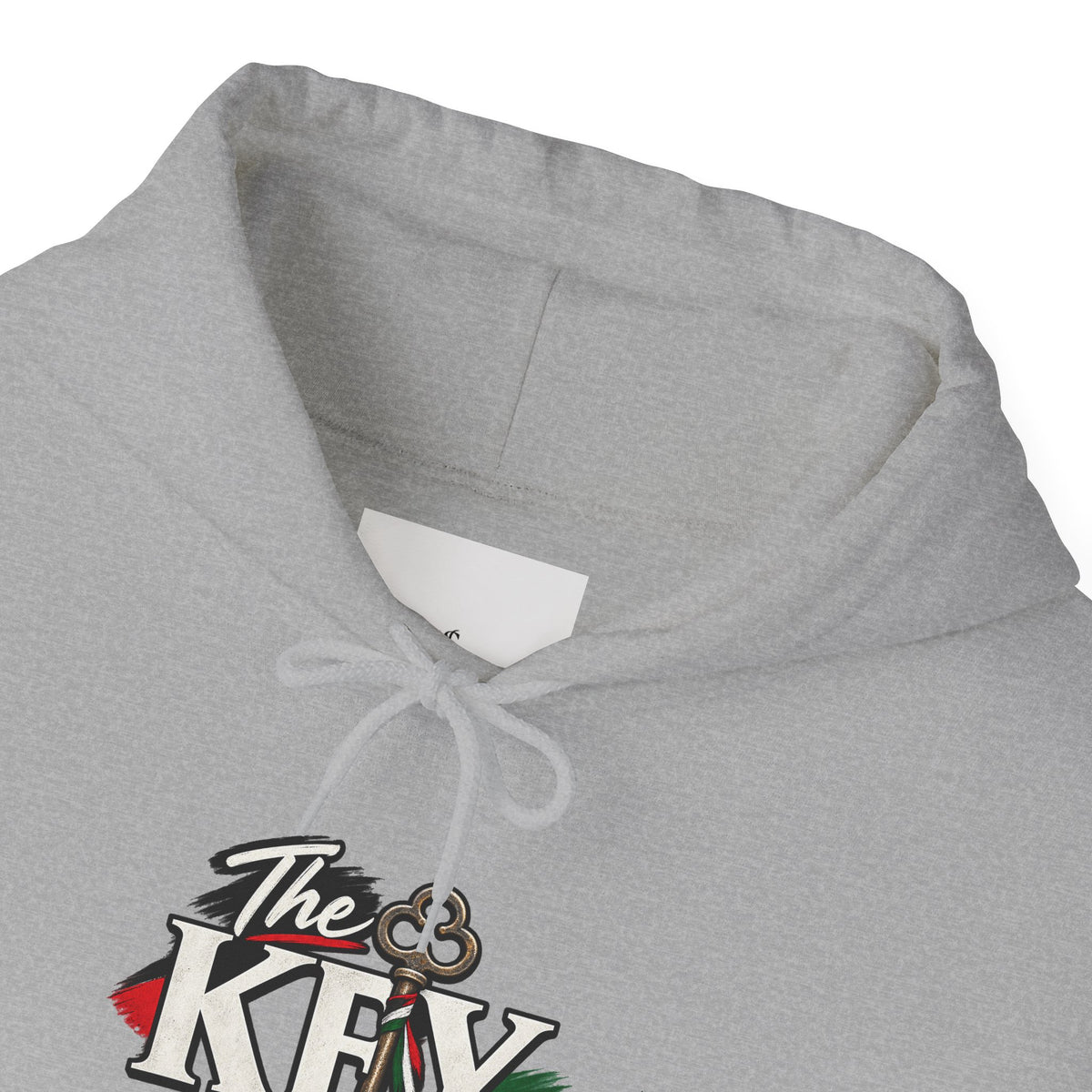 Hoodie — 'The Key Still Fits' Retro Script Logo Pullover