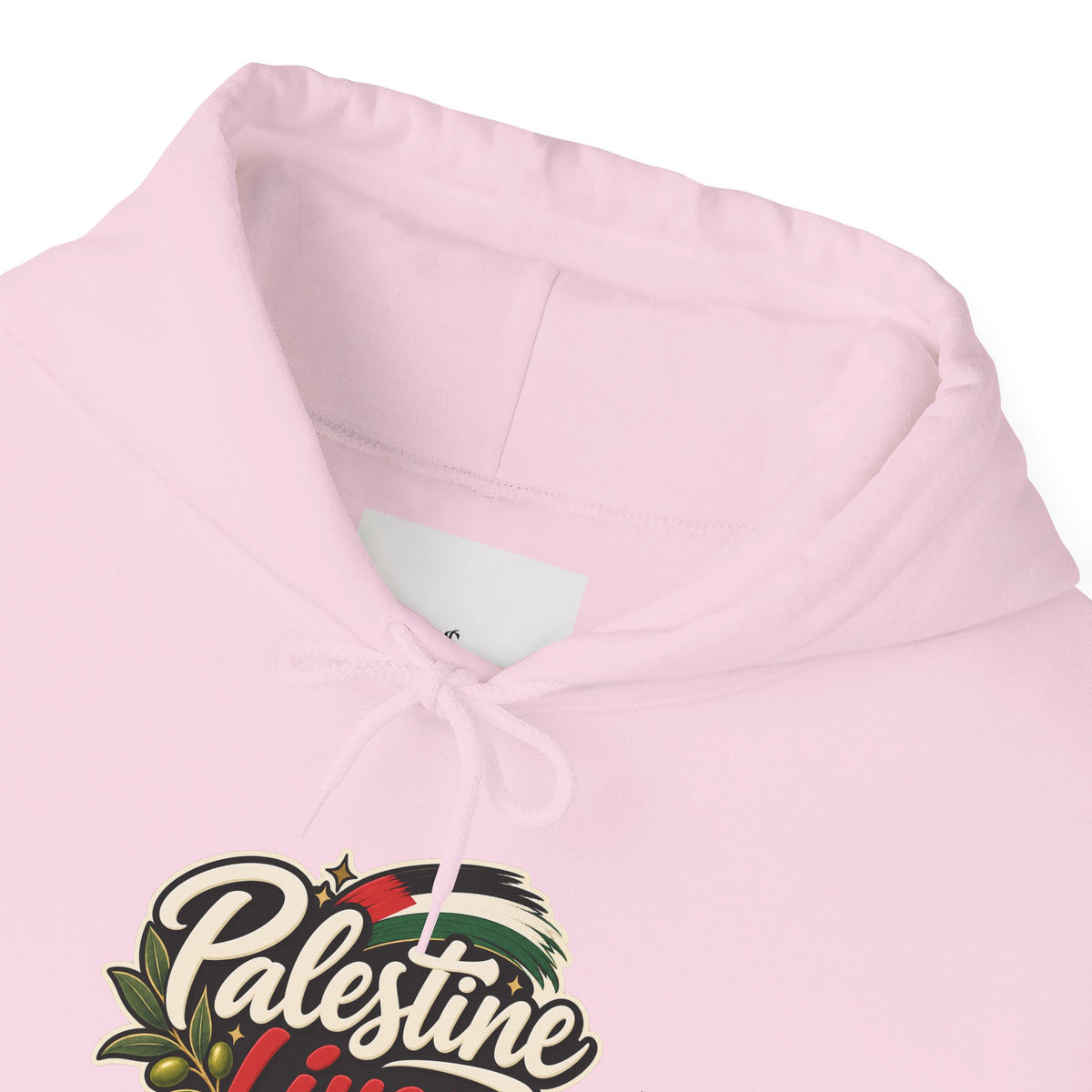 Hoodie — "Palestine Lives in Us" Graphic Hoodie