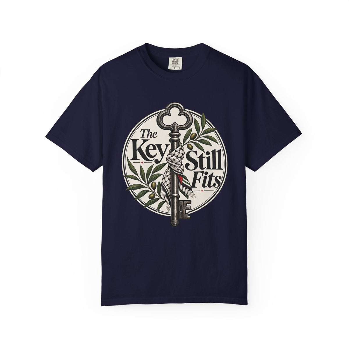 Key Still Fits T-Shirt — Vintage Skeleton Key Graphic Tee