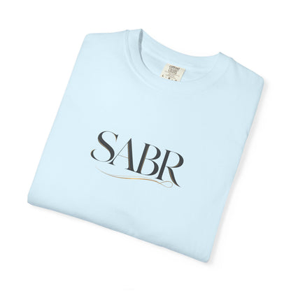 SABR Minimalist Script T-Shirt — Elegant Faith-Inspired Tee