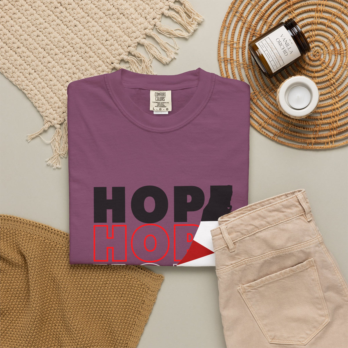 Hope Flag T-Shirt — Palestine Graphic Tee