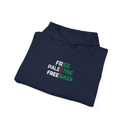 Free Palestine Free Gaza Hoodie – Solidarity Protest Pullover