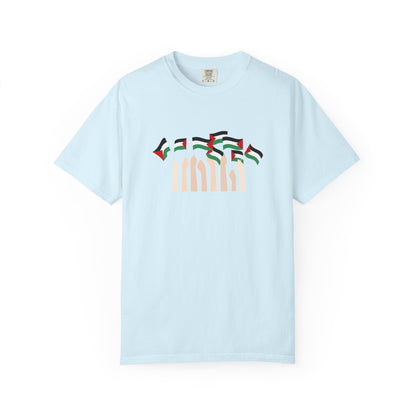Palestine Flags T-Shirt — Minimal Graphic Tee