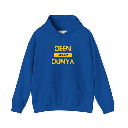 Deen Over Dunya Hoodie — Islam Over Worldly Life Pullover