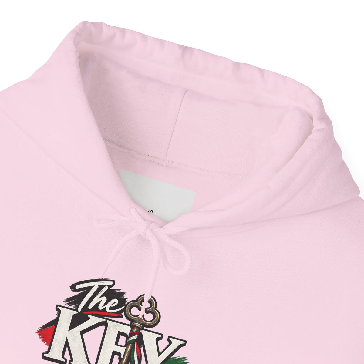 Hoodie — 'The Key Still Fits' Retro Script Logo Pullover