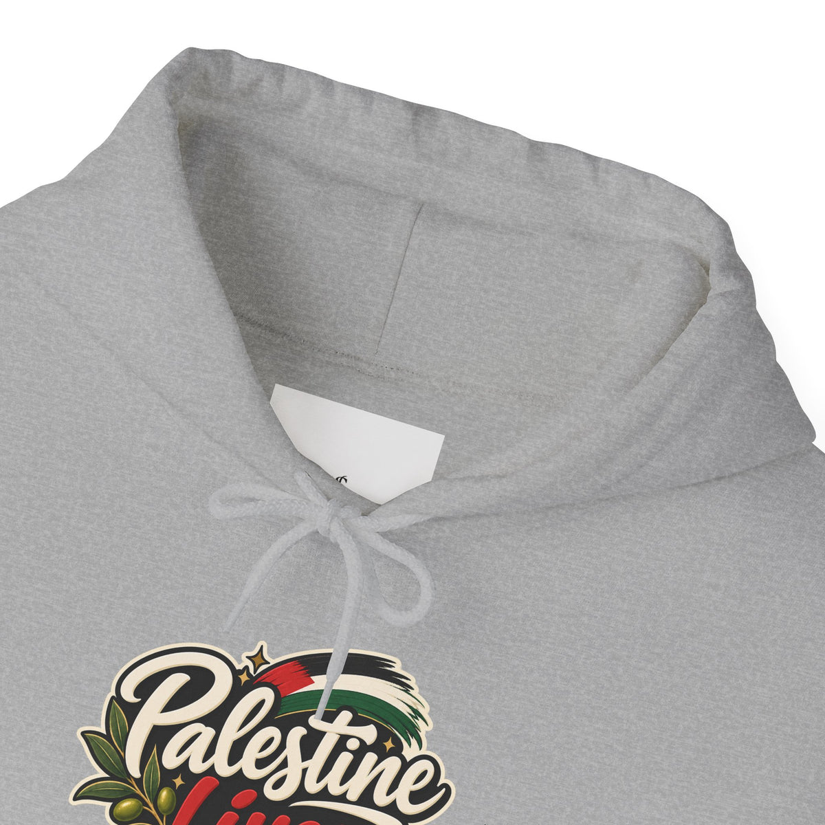 Hoodie — "Palestine Lives in Us" Graphic Hoodie