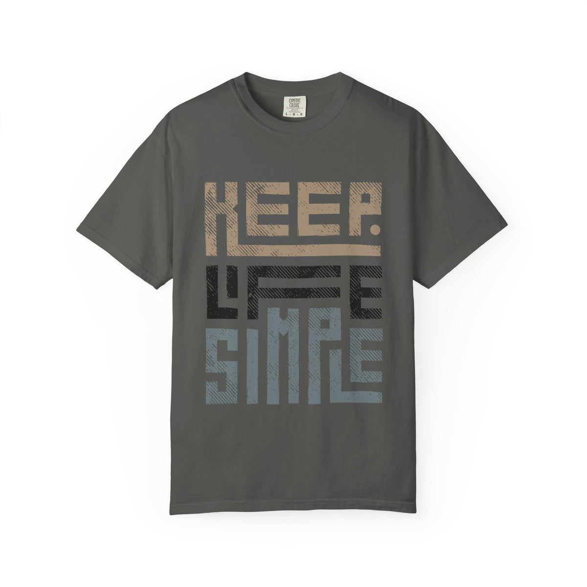Keep Life Simple T-Shirt — Minimalist Inspirational Graphic Tee
