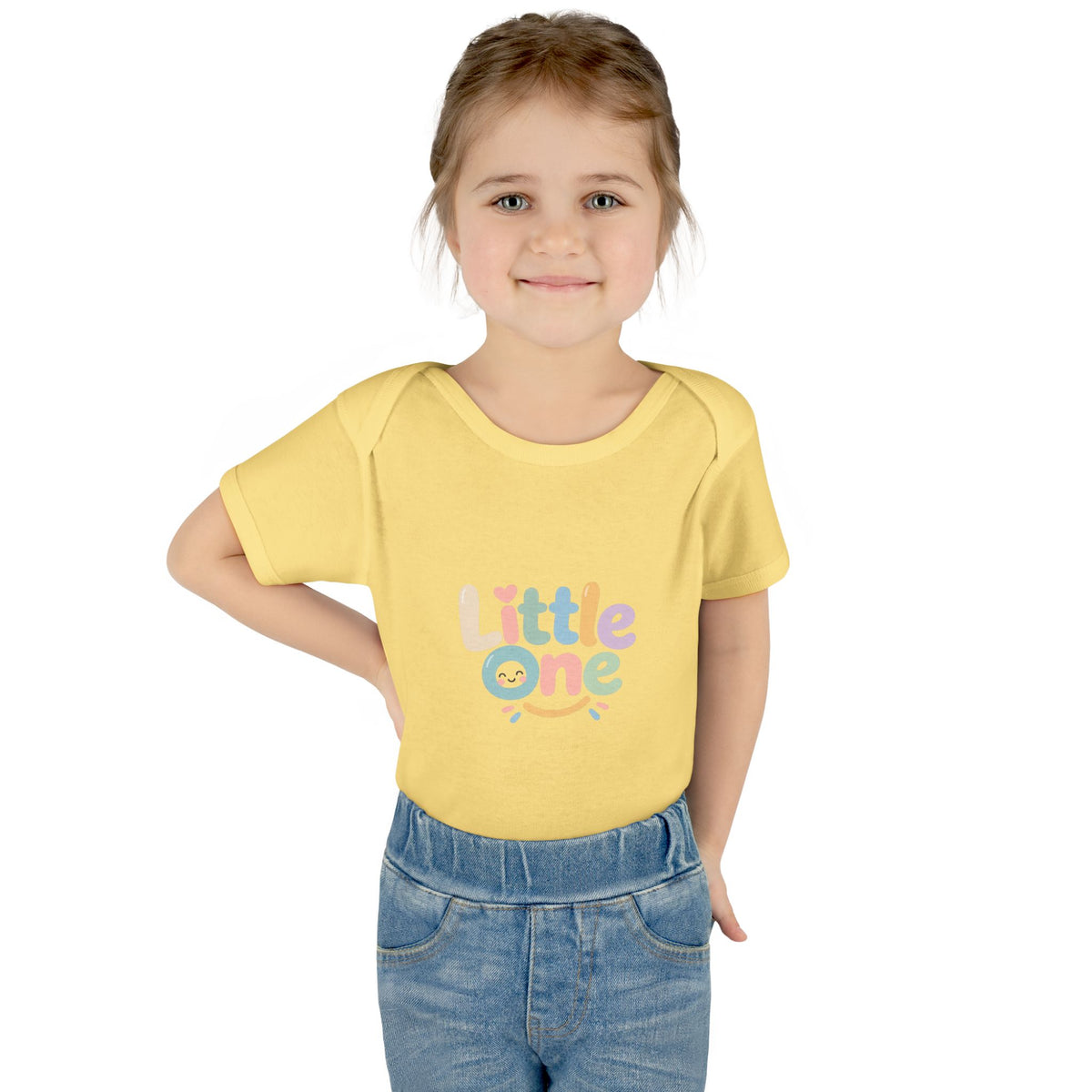 Little One Infant Bodysuit – Pastel Baby Shower Gift