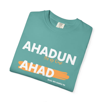 Ahadun Ahad T‑Shirt — Islamic Faith Statement Tee
