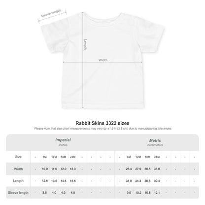 Infant Tee - "WRITTEN by Allah" Minimal Islamic Baby Shirt