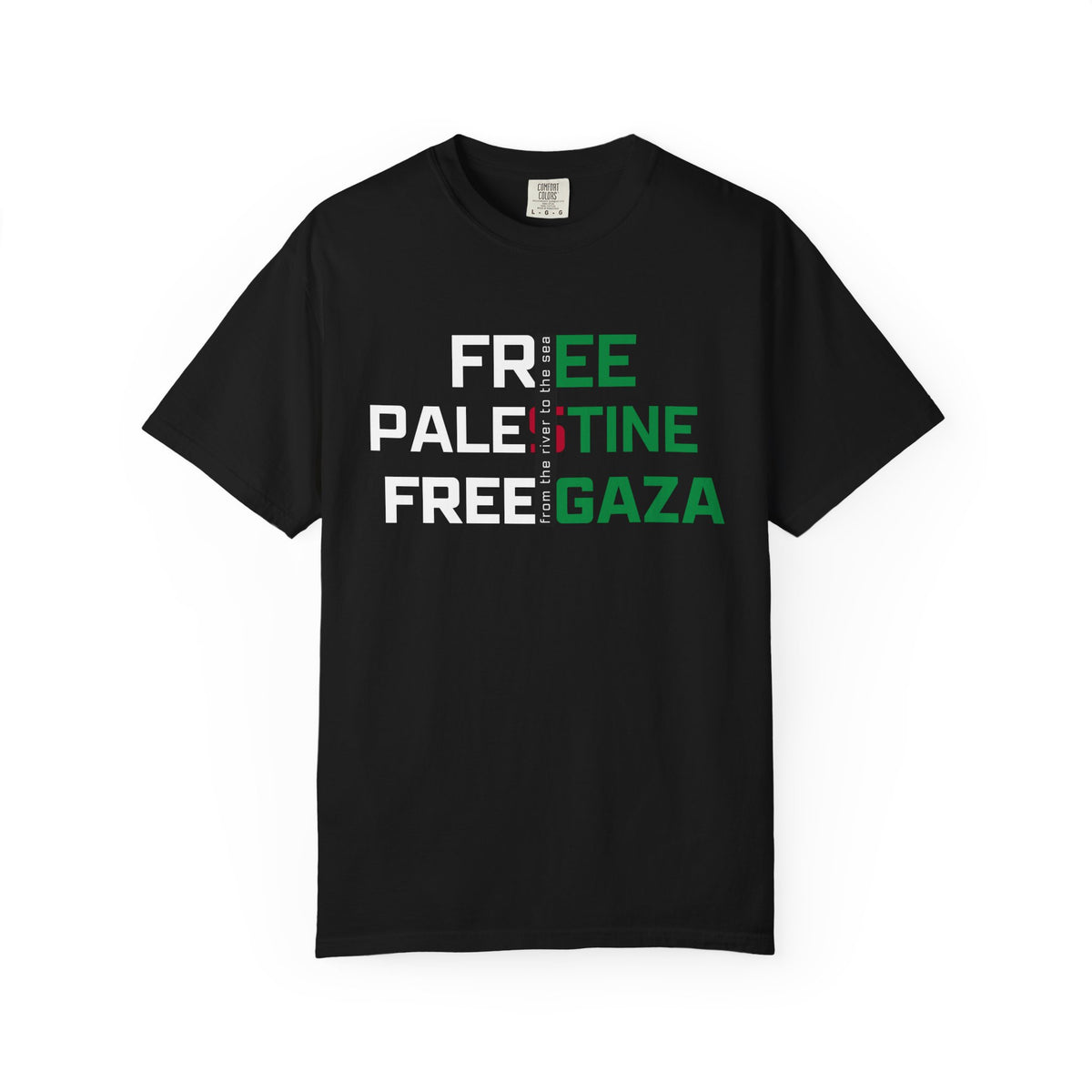 Free Palestine Free Gaza T-Shirt — Political Solidarity Tee