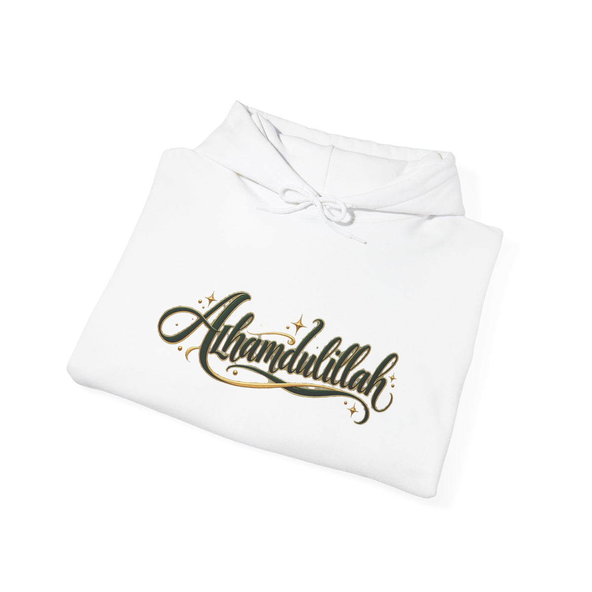 Alhamdulillah Hoodie — Script Faithful Comfort Sweatshirt