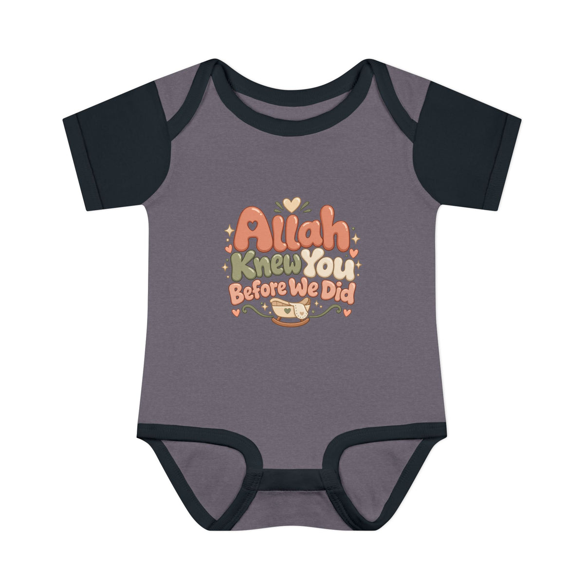 Infant Bodysuit – "Allah Knew You Before We Did" Muslim Baby Onesie