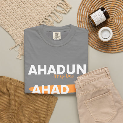 Ahadun Ahad T‑Shirt — Islamic Faith Statement Tee