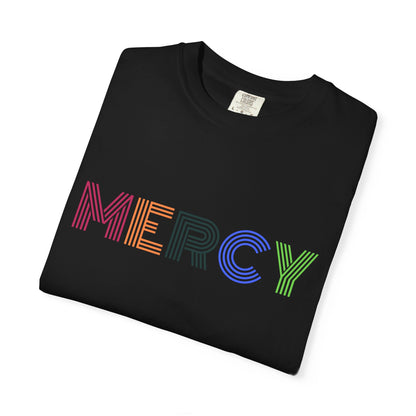 Mercy Multi Color Letters T-Shirt