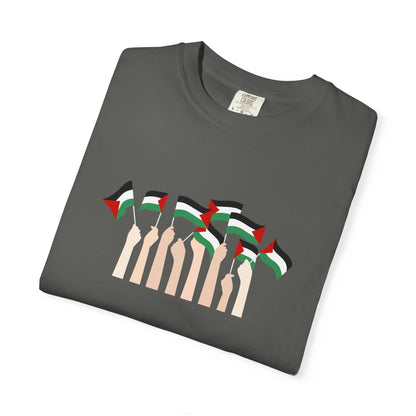 Palestine Flags T-Shirt — Minimal Graphic Tee
