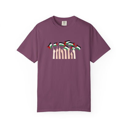 Palestine Flags T-Shirt — Minimal Graphic Tee