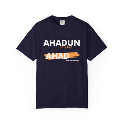 Ahadun Ahad T‑Shirt — Islamic Faith Statement Tee