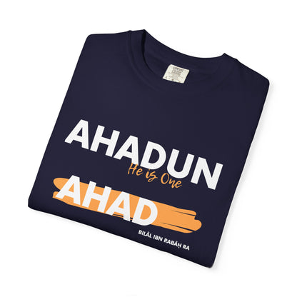 Ahadun Ahad T‑Shirt — Islamic Faith Statement Tee