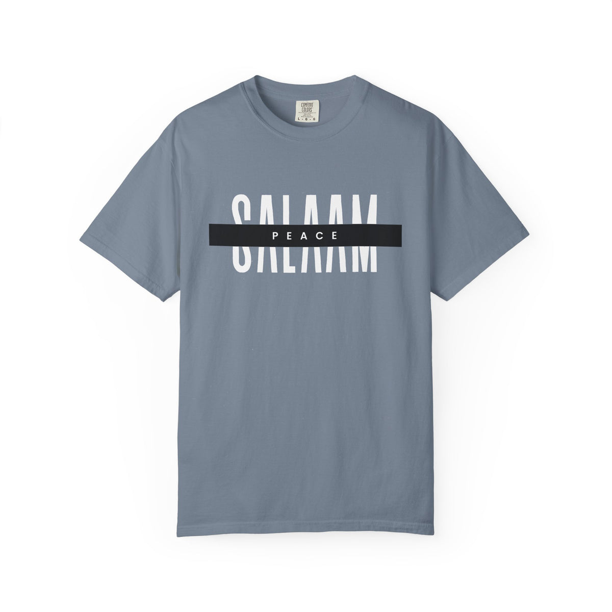 Salaam Peace T-Shirt — Minimal Islamic Greeting Tee