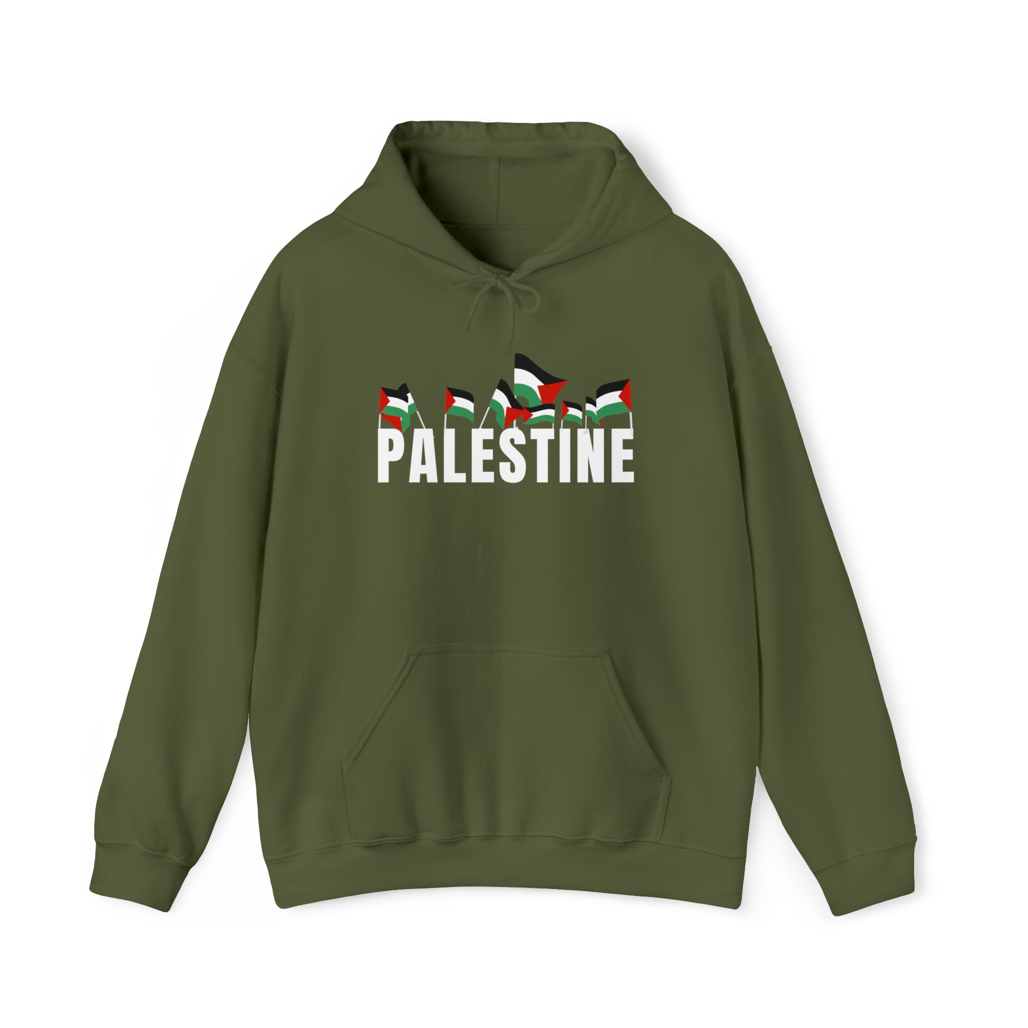 Palestinian Flag Hoodie | Unisex Heavy Blend™ Hooded Sweatshirt