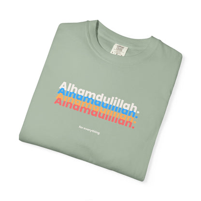 Alhamdulillah Repeat Script T-Shirt — Faith-Inspired Casual Tee