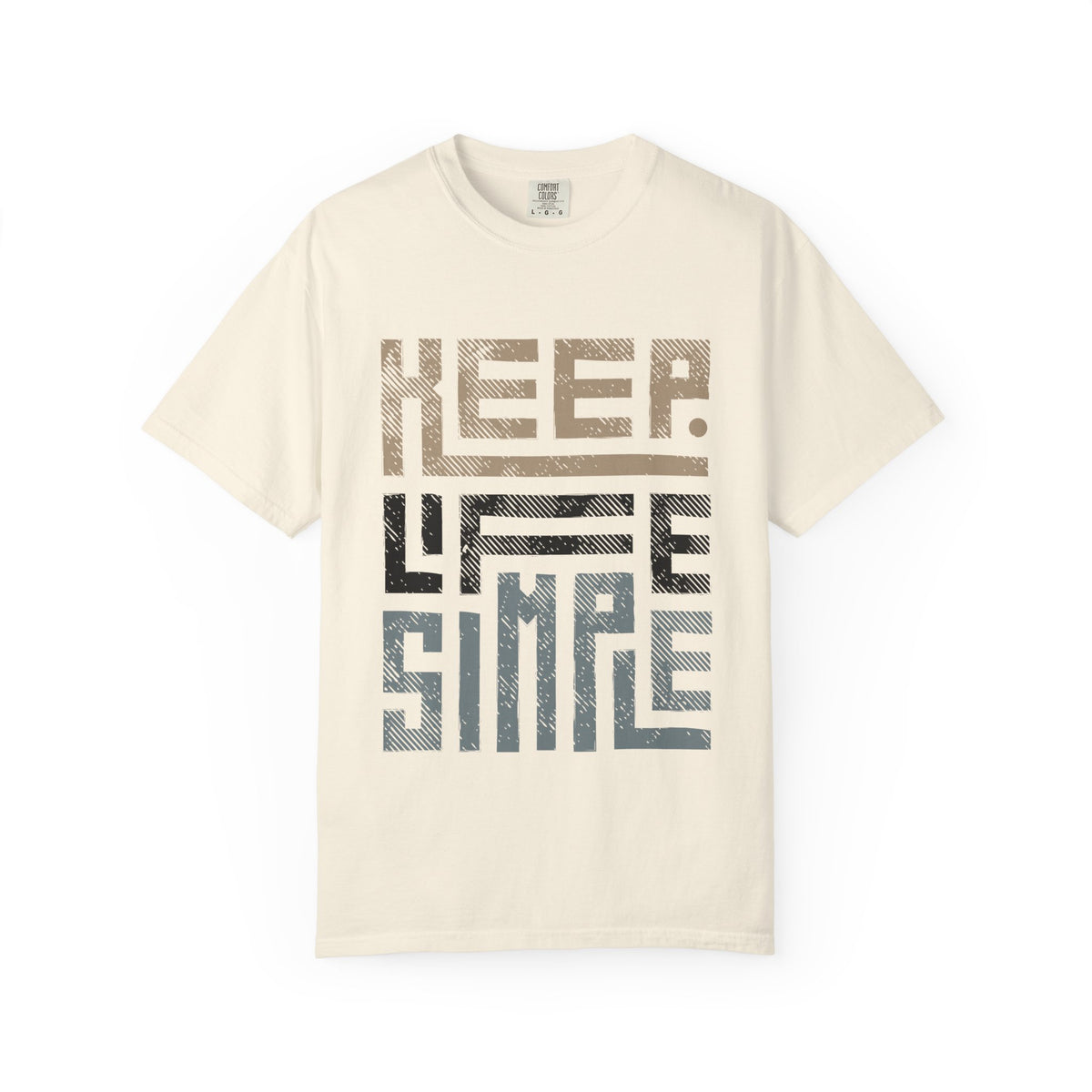 Keep Life Simple T-Shirt — Minimalist Inspirational Graphic Tee