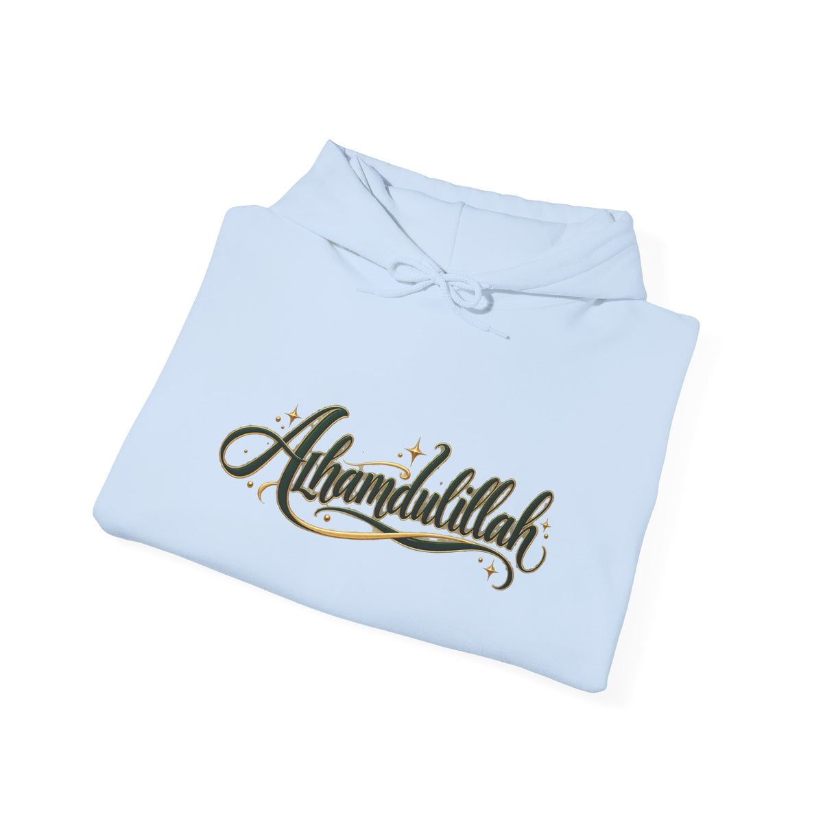 Alhamdulillah Hoodie — Script Faithful Comfort Sweatshirt
