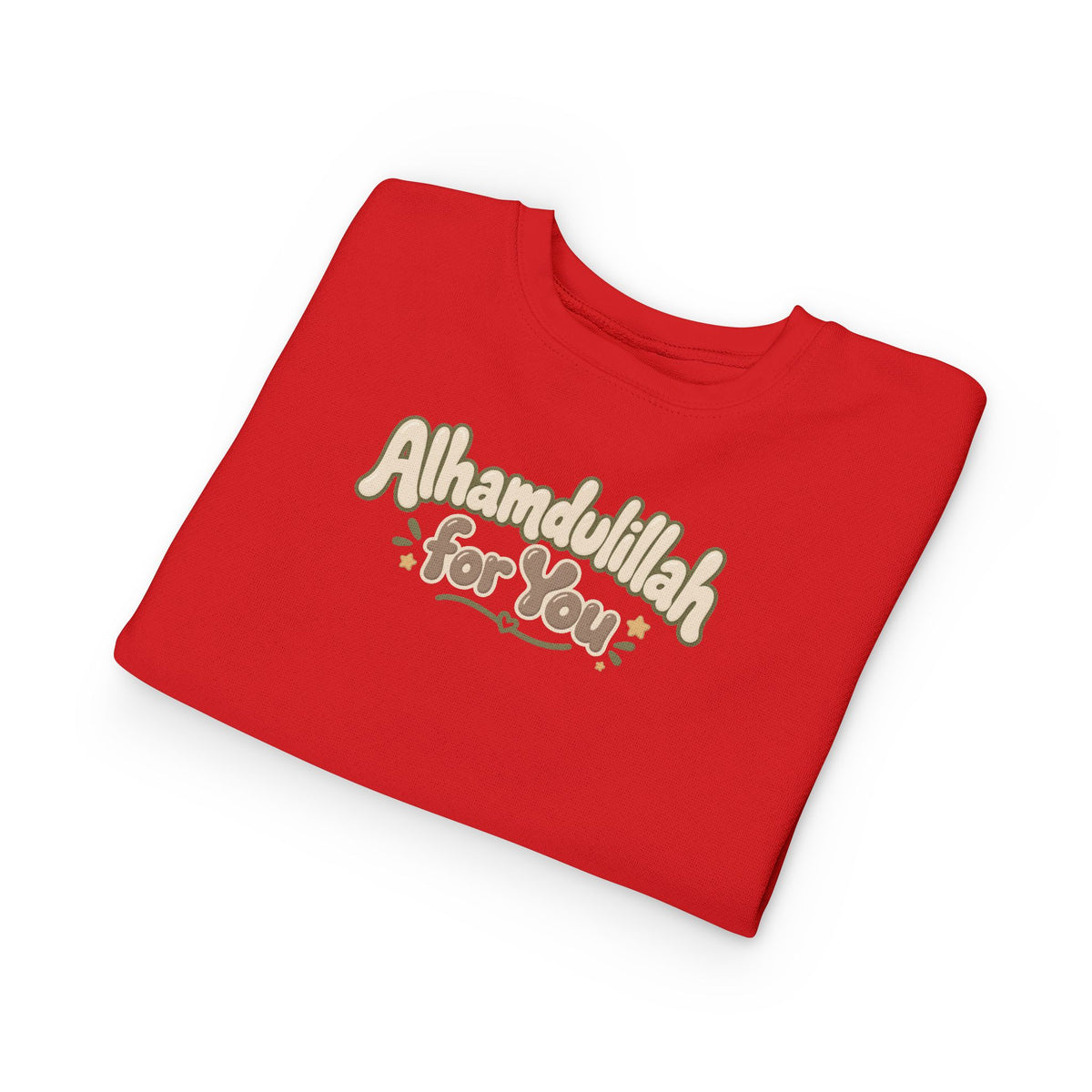 Alhamdulillah For You Toddler Sweatshirt – Cute Islamic Kids Pullover