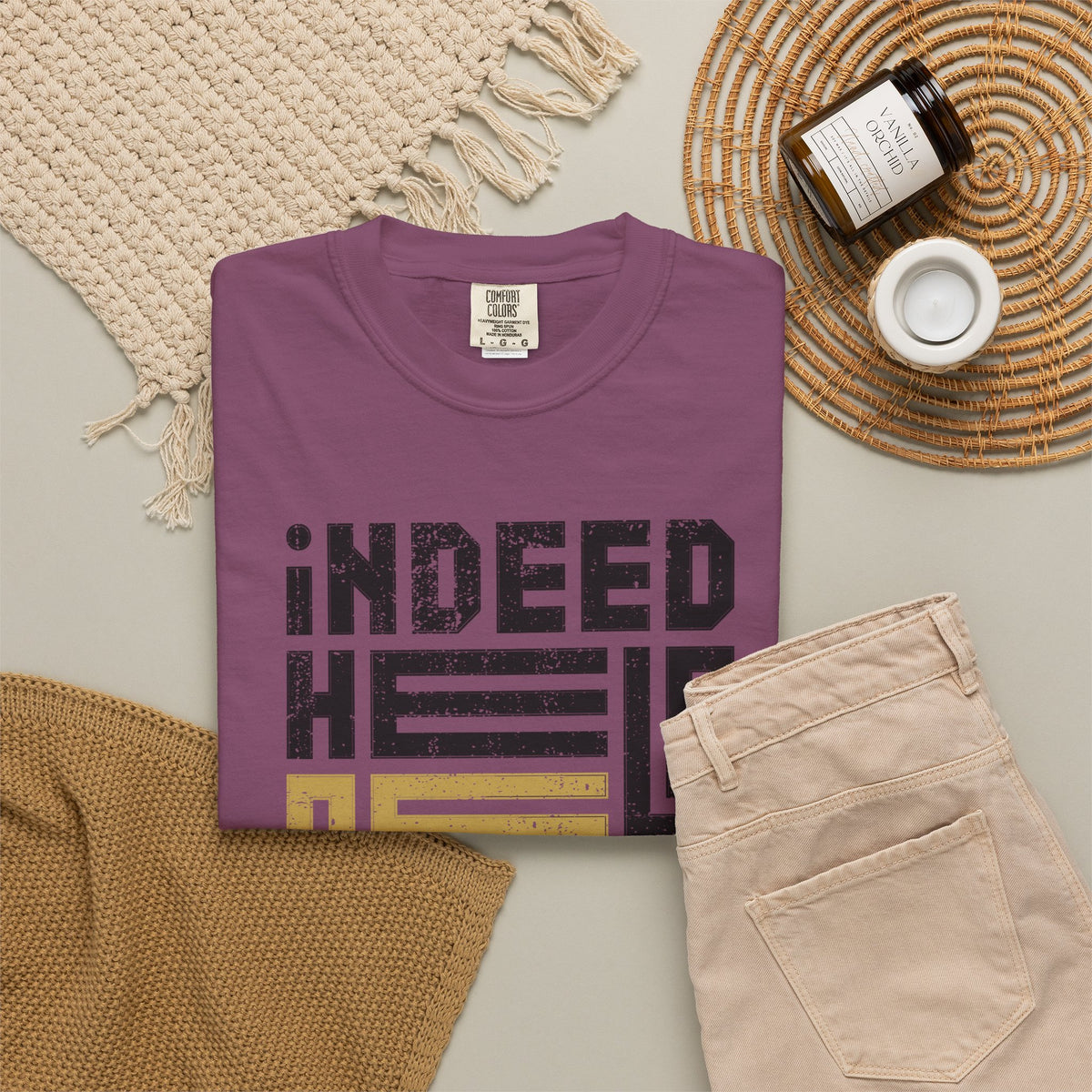 Indeed Help Of Allah Is Near T-Shirt — Qur'an 2:214 Islamic Calligraphy Tee