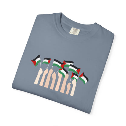 Palestine Flags T-Shirt — Minimal Graphic Tee