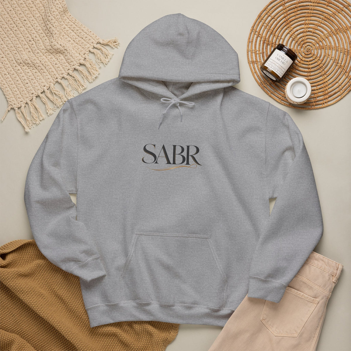 SABR Hoodie — "Leave the Unknown to Allah" Inspirational Islamic Hoodie