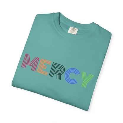 Mercy Multi Color Letters T-Shirt