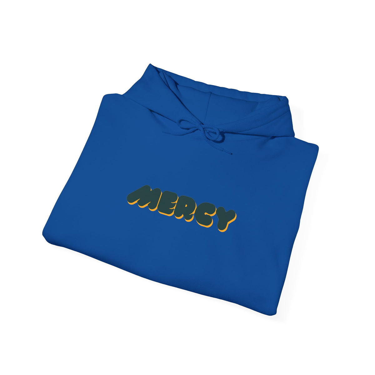 Mercy Retro Bubble Hoodie — Vintage-Inspired Mercy Graphic Sweatshirt