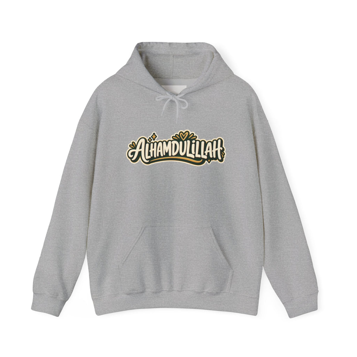 Alhamdulillah Hoodie — 'Through Every Chapter' Inspirational Islamic Pullover
