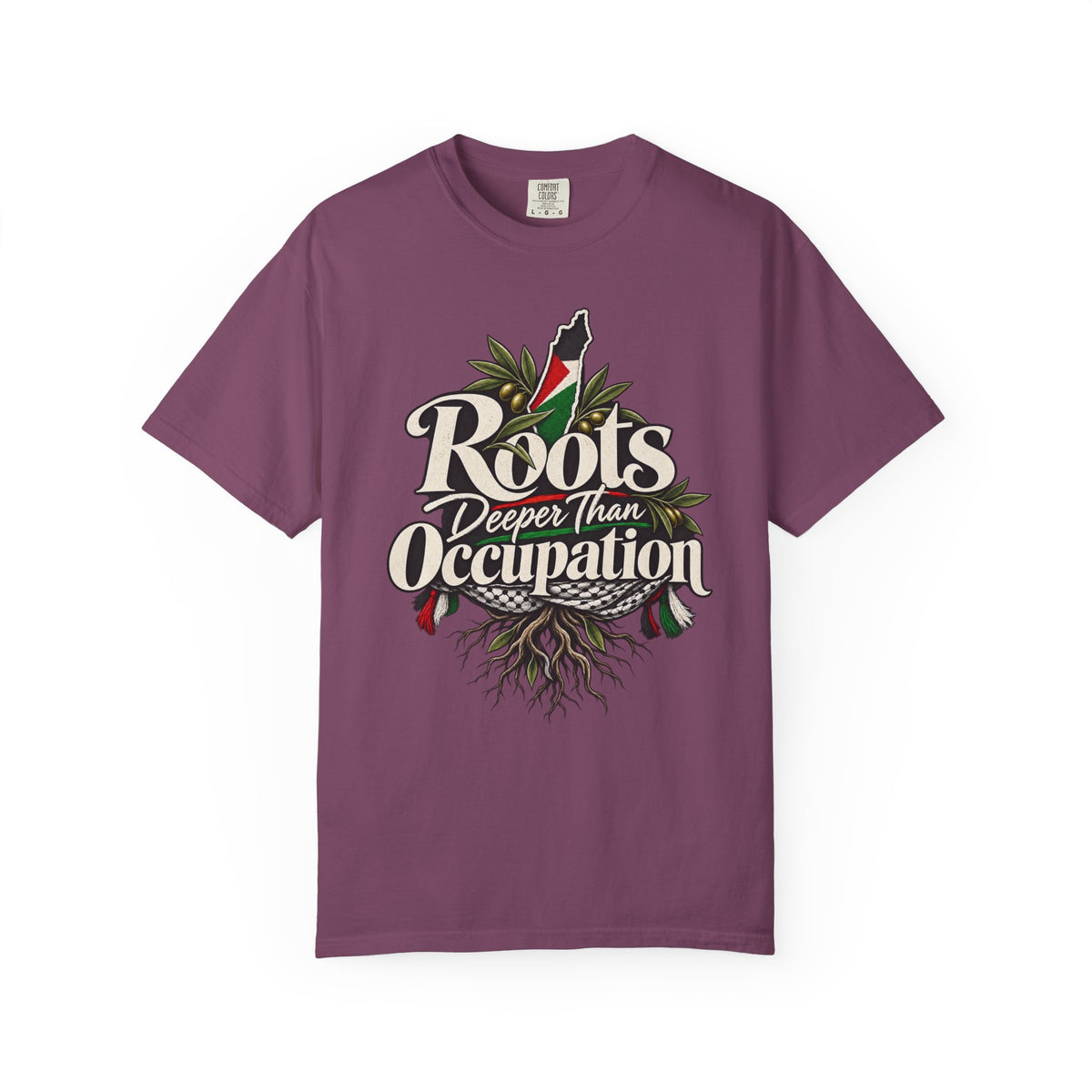 T-Shirt — "Roots Deeper Than Occupation" Heritage Graphic Tee