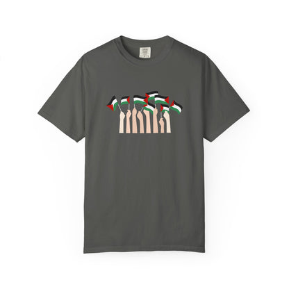 Palestine Flags T-Shirt — Minimal Graphic Tee