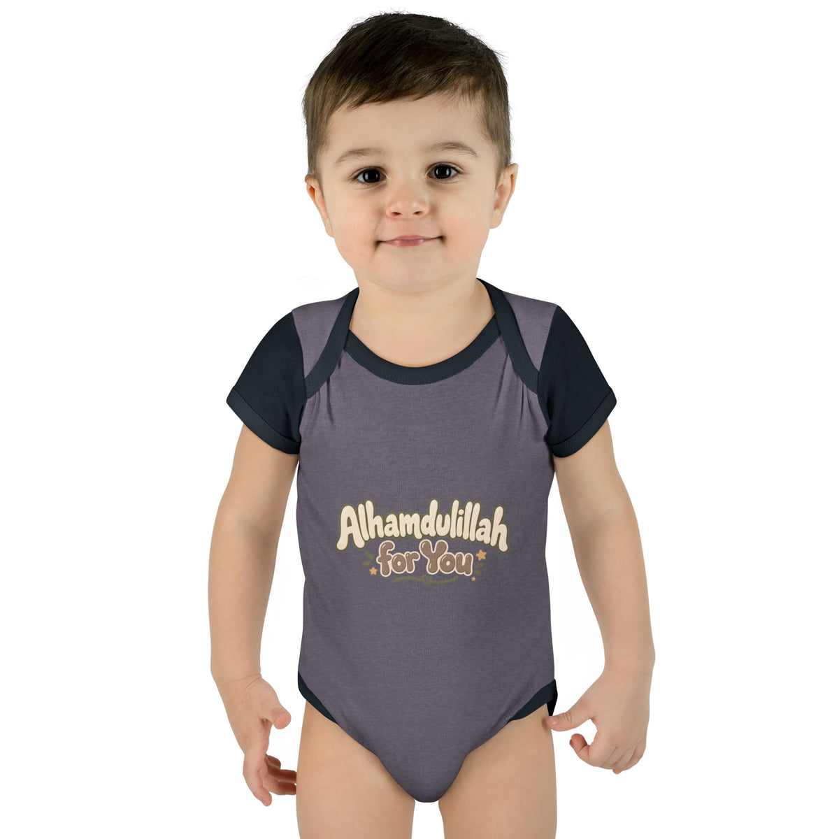“Alhamdulillah for You” Baby Bodysuit — Newborn Islamic Celebration Onesie