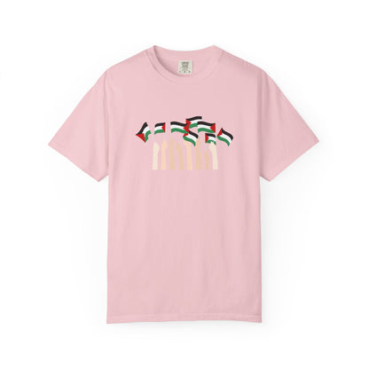 Palestine Flags T-Shirt — Minimal Graphic Tee