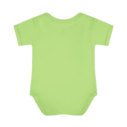 Made by Allah Baby Bodysuit — Pastel Islamic Newborn Onesie