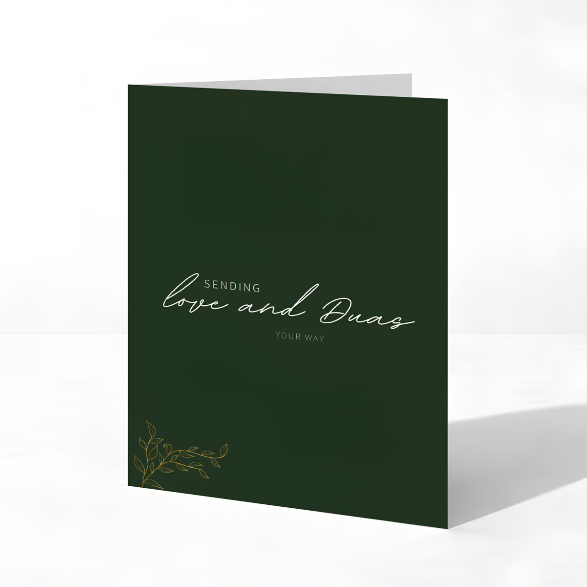 Sending Love and Du’as Islamic Greeting Card