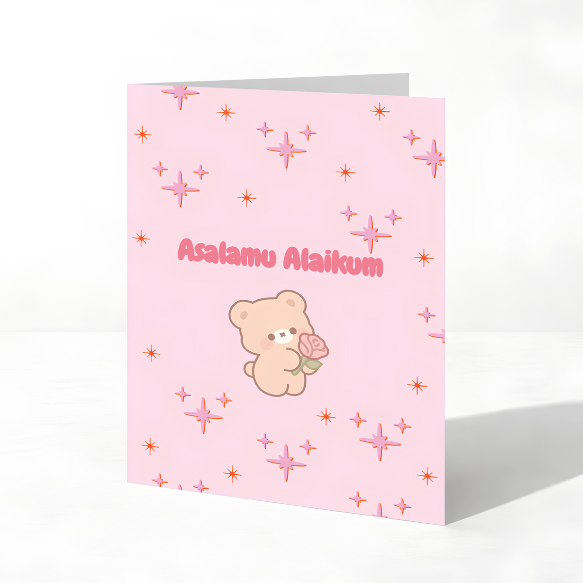 Asalamu Alaikum Islamic Greeting Card